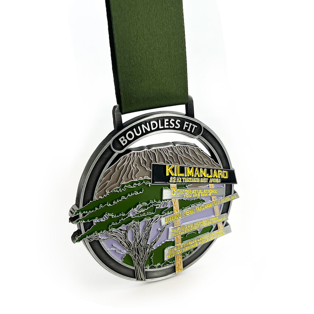 Mount Kilimanjaro Boundless Fit Finisher Medal