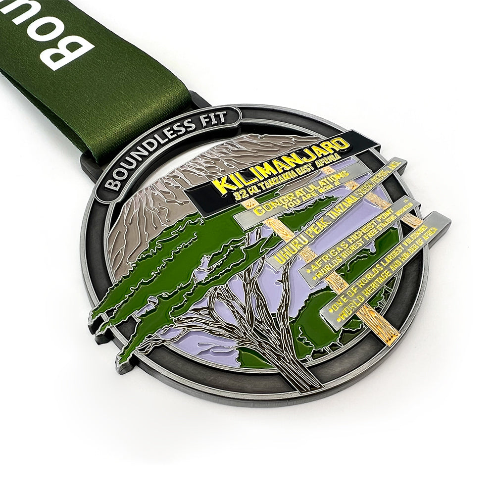 Mount Kilimanjaro Boundless Fit Finisher Medal