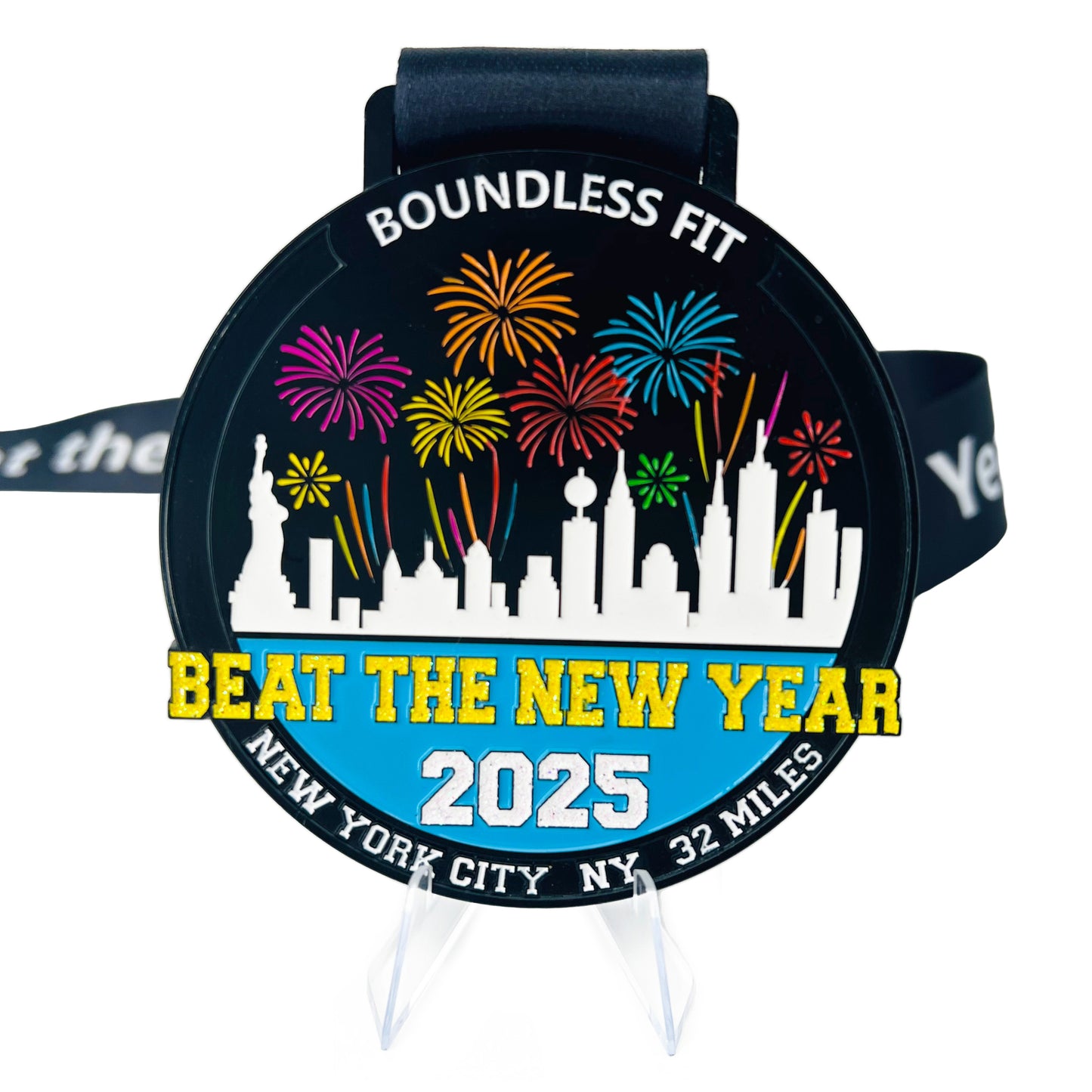 Beat the New Year Challenge Finisher Medal