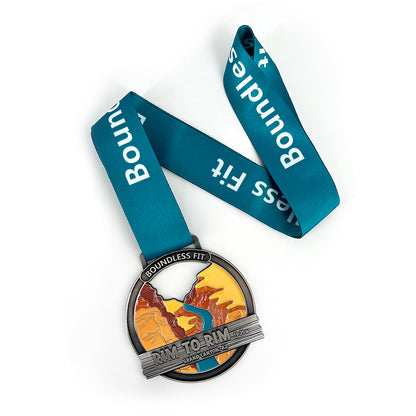 Rim to Rim Boundless Fit Finisher Medal