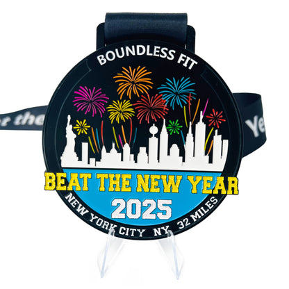 Beat the New Year Challenge Finisher Medal