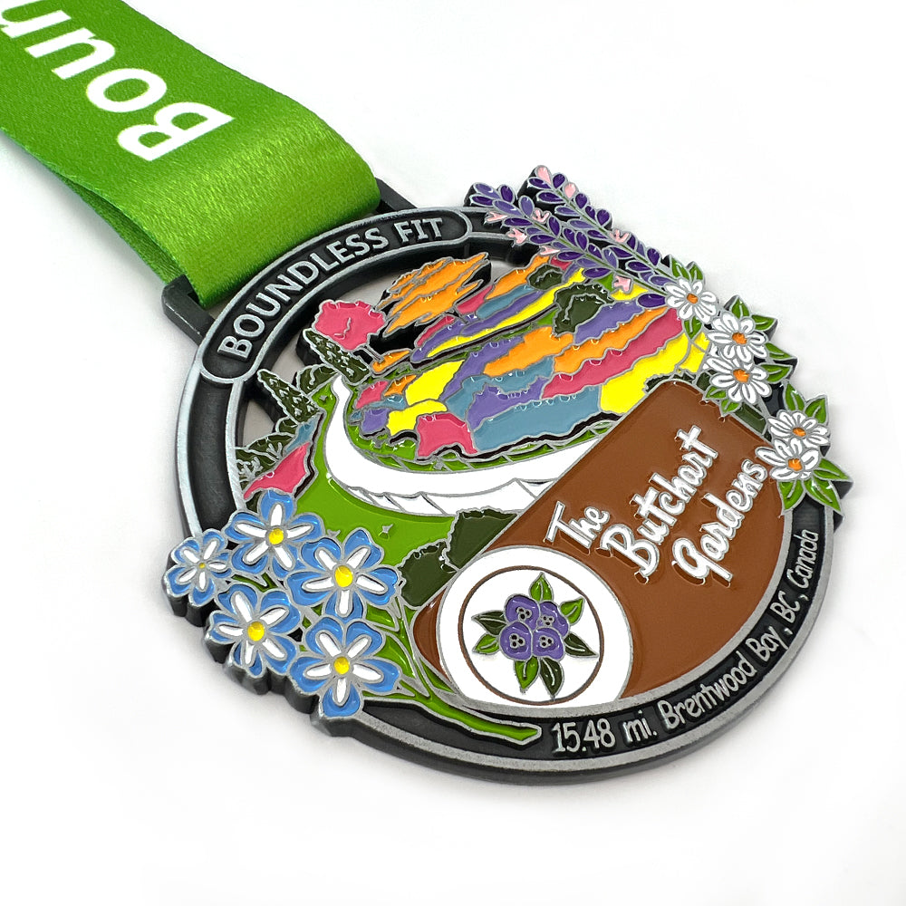 Butchart Gardens II Boundless Fit Finisher Medal