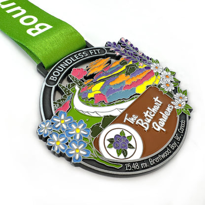 Butchart Gardens II Boundless Fit Finisher Medal