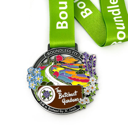 Butchart Gardens II Boundless Fit Finisher Medal