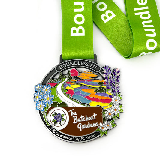 Butchart Gardens II Boundless Fit Finisher Medal