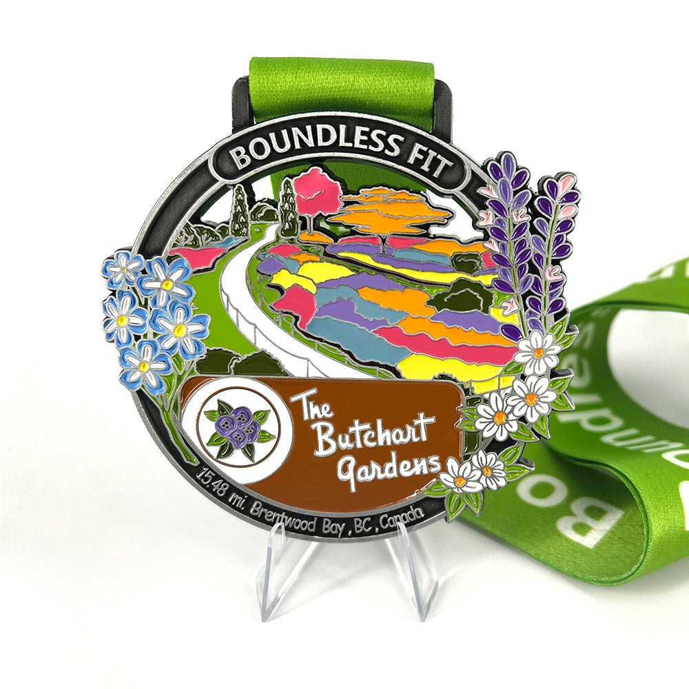 Butchart Gardens II Boundless Fit Finisher Medal