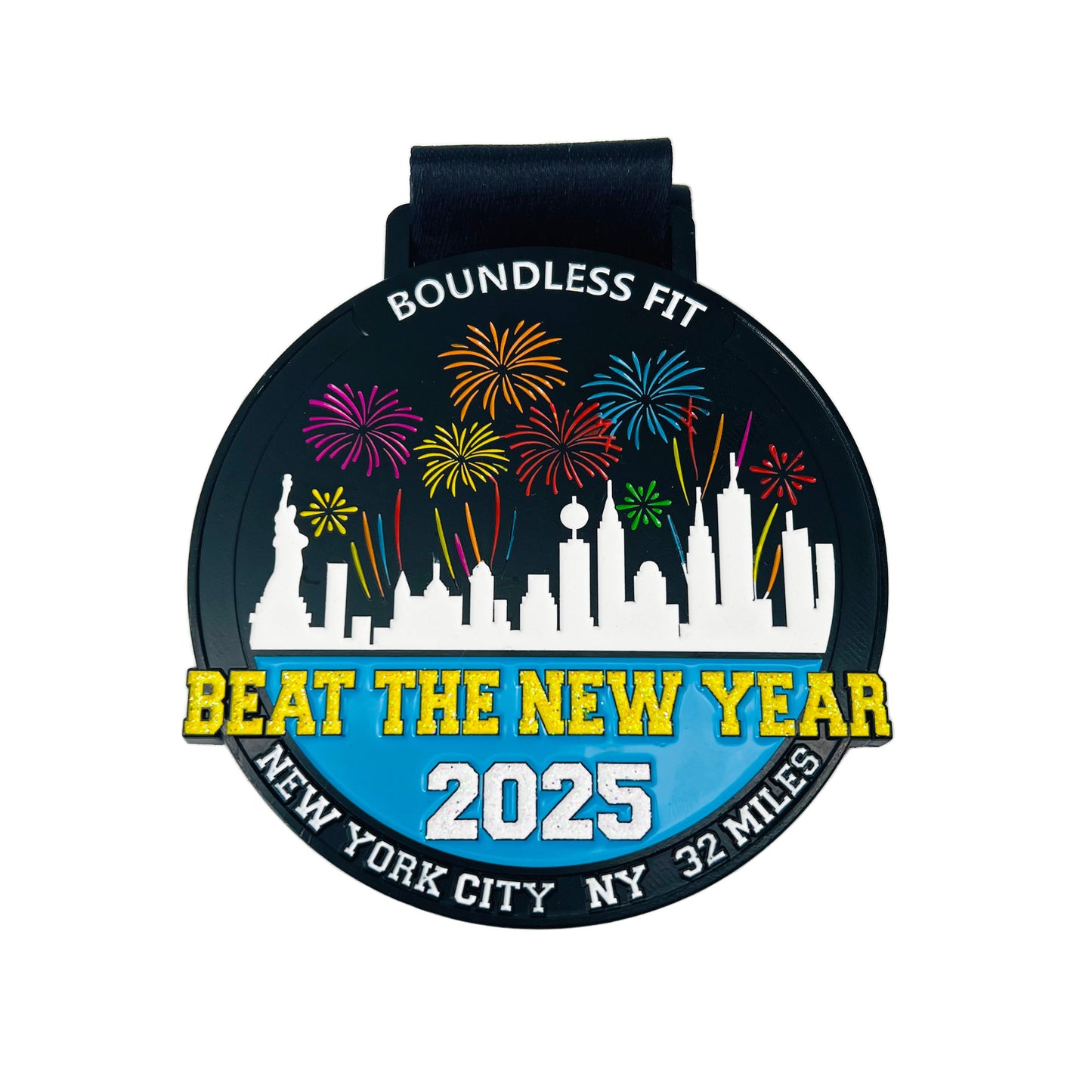 Beat the New Year Challenge Finisher Medal